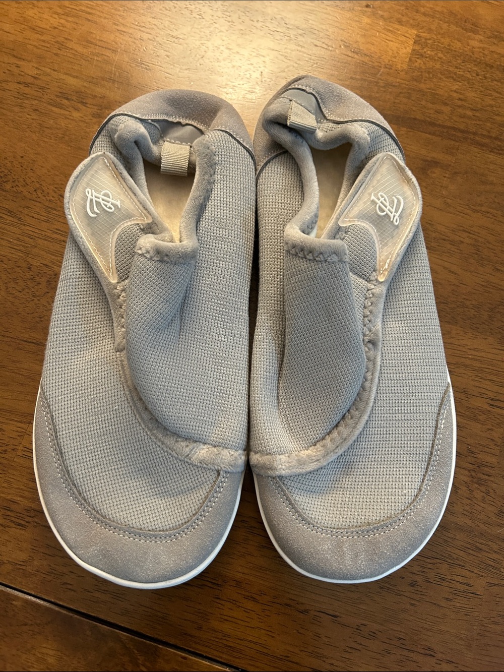 Kids Slip-On Casual Shoes in Light Gray